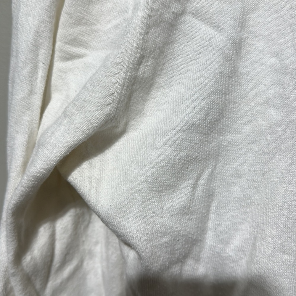 J. Crew Factory Lightweight White Caryn Cardigan. Plus Size XXL - Picture 8 of 9